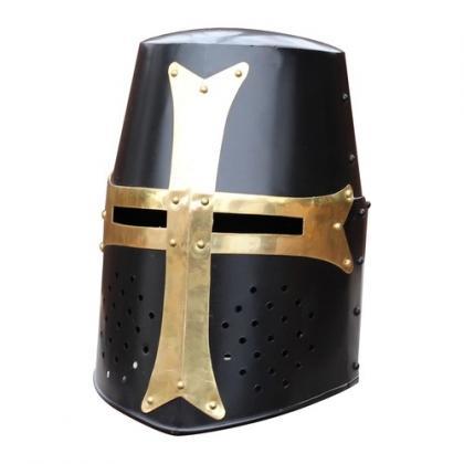 Dark Crusade Pure Brass Steel Great Helm Knights..