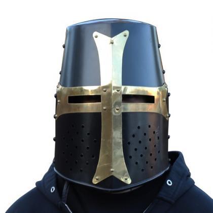 Dark Crusade Pure Brass Steel Great Helm Knights..