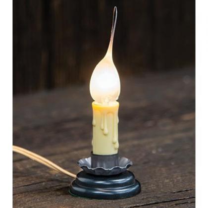 3" Country Candle Lamp