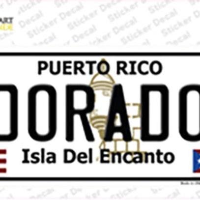 Dorado Novelty Sticker Decal..