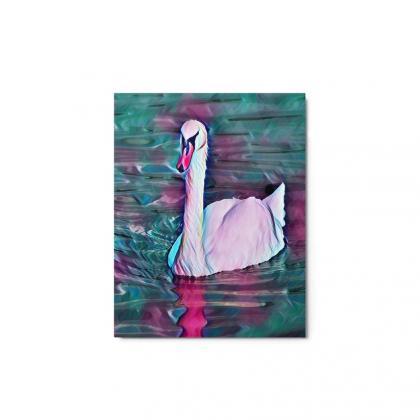 The Swan Metal Prints 11" X..
