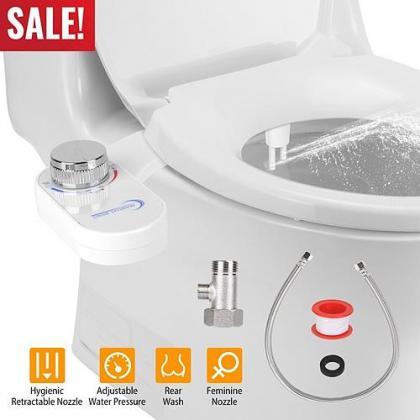 Non Electric Cold Water Mechanical Bidet Toilet..