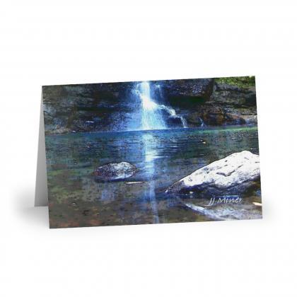 Waterfall Greeting Cards (10-pcs)