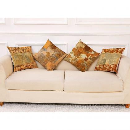 Textured Double Side Pillow Cover 4pc