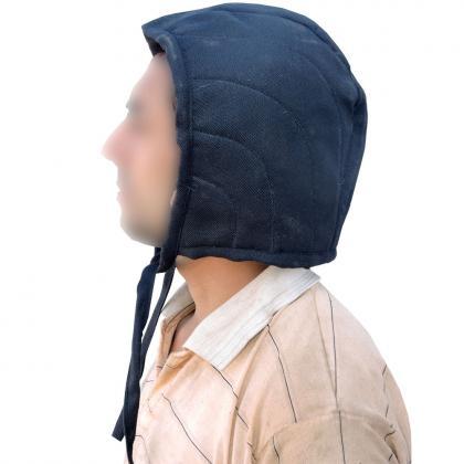 Medieval Cotton Padded Coif Hood Costume Arming..