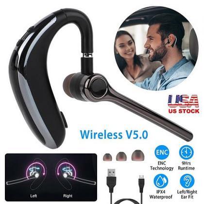 Wireless V5.0 Earpiece Enc Driving Earbuds 180°..