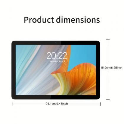 Tablet 10.1 Inch For Android 13 Os Tableta, 2 In 1..