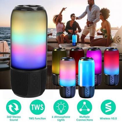 Colorbeat Wireless Speaker: Loud Stereo, 6 Color..