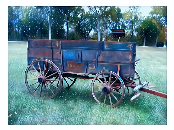 'The Wagon' Original Artwork Prints 11'x14' FREE SHIPPING