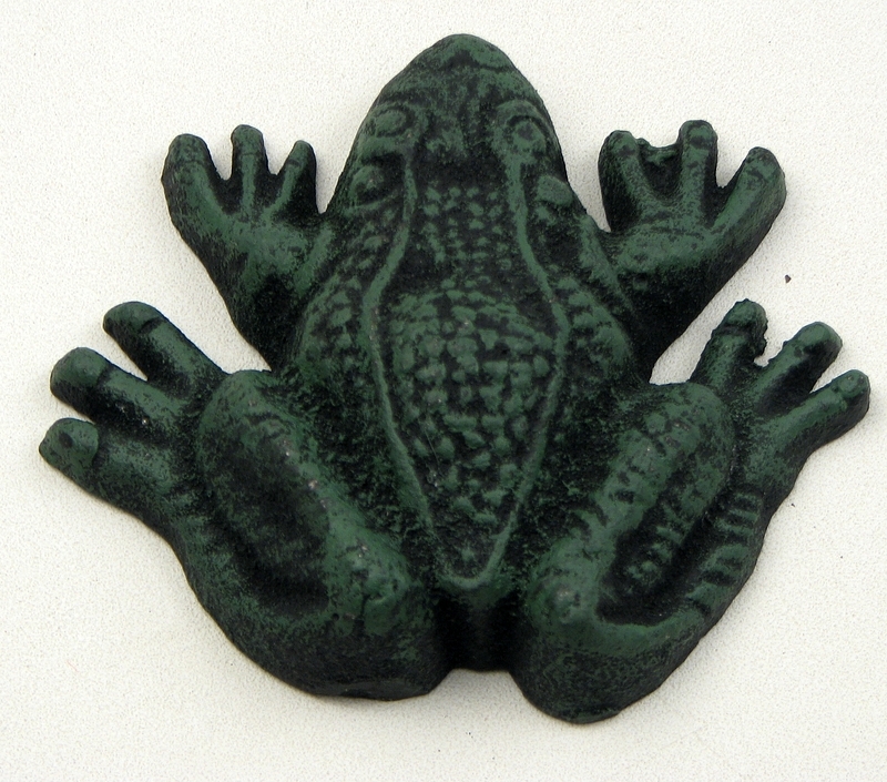 Cast Iron Frog Set Of 6