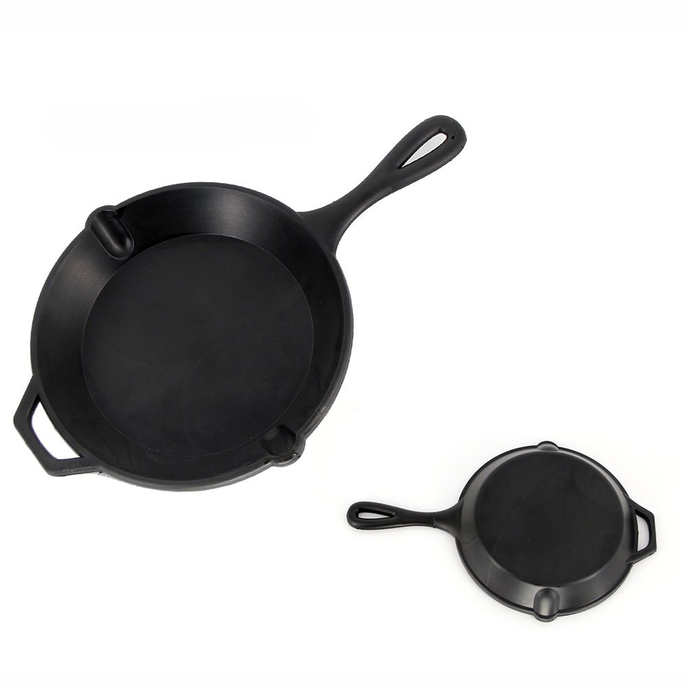 Rubber Comedy Frying Pan Flexible Prop Weapon Special Effect Action Prop Safe For Stunts