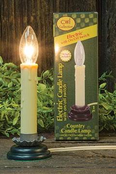 5' Country Candle Lamp FREE SHIPPING