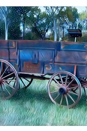 &amp;quot;the Wagon&amp;quot; Original Artwork Prints 11&amp;quot;x14&amp;quot; Shipping
