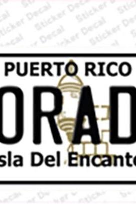 Dorado Novelty Sticker Decal 9&amp;quot;x4.5&amp;quot; Shipping
