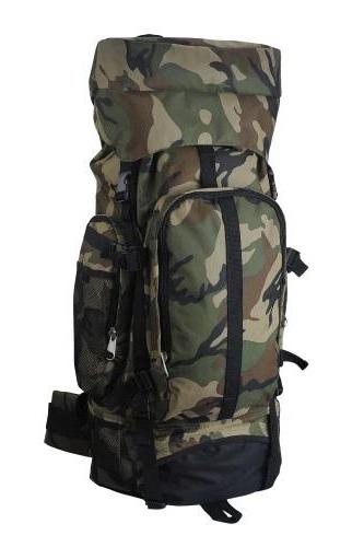 Large Camo Hiking And Mountaineering Backpack