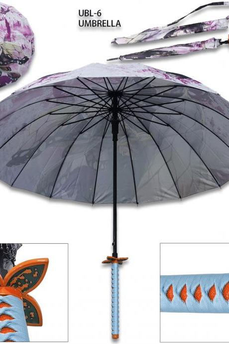 Demon Slayer -shinobu Kocho Automatic Folding Umbrella