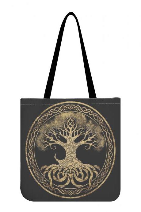 Tree Of Life All-over Print Cloth Tote Bag
